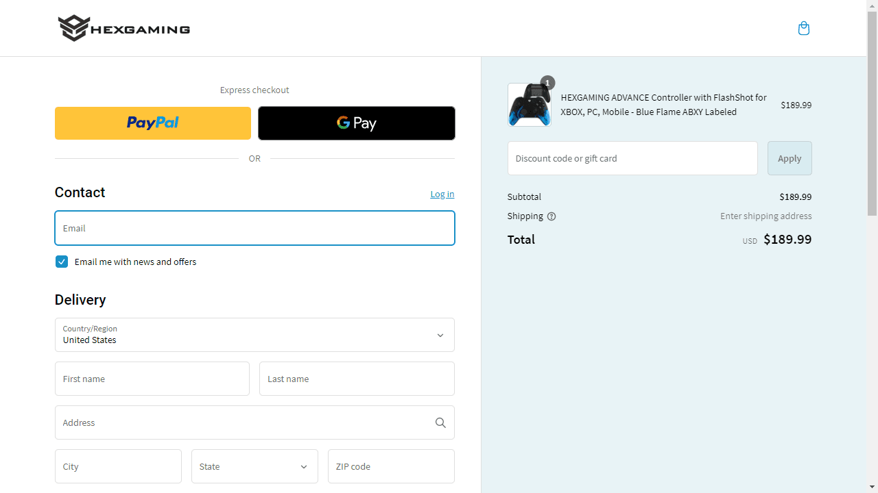 How to apply HexGaming coupon code